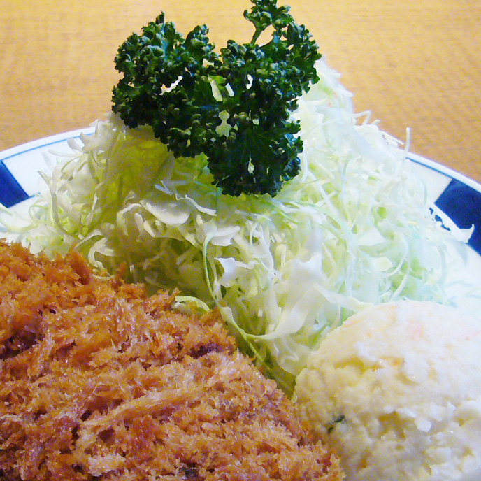 千切りキャベツの写真