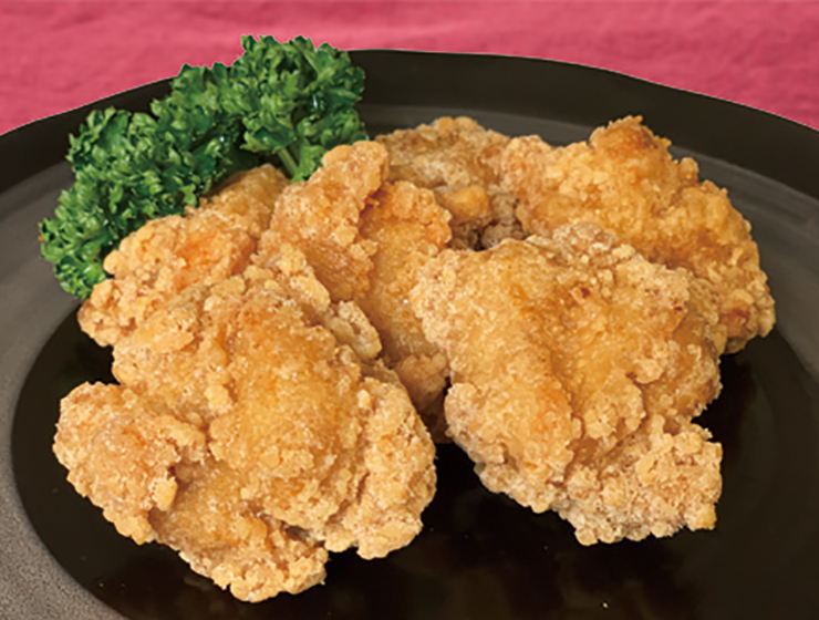 鶏もも肉のから揚げ(にんにく醤油)