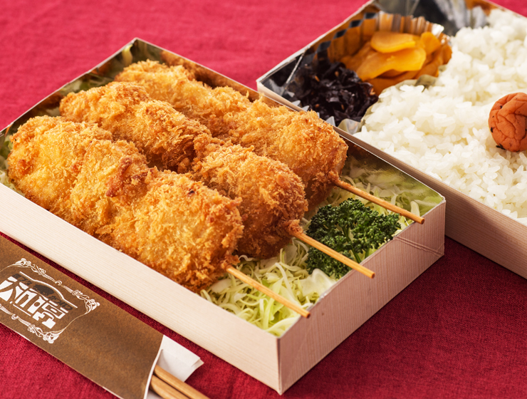茶美豚 串カツ弁当